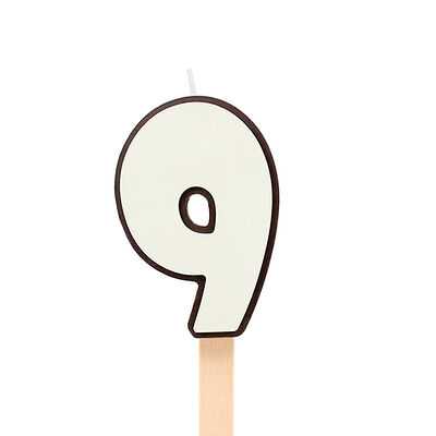 Цифра 9 изделие кондитерское из глазури в Кулинария Патрик & Мари по цене 221 ₽