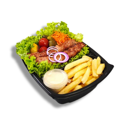 Люля-кебаб баранина (ланч бокс) Большой в BBQ по цене 722 ₽