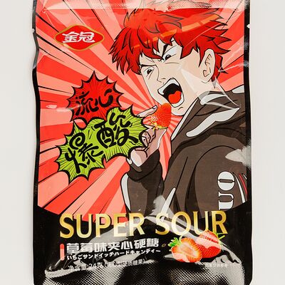 Кислые конфеты клубника в Male bubble по цене 66 ₽