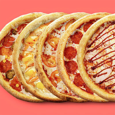 Сет из 5 пицц на выбор в Додома по цене 3335 ₽