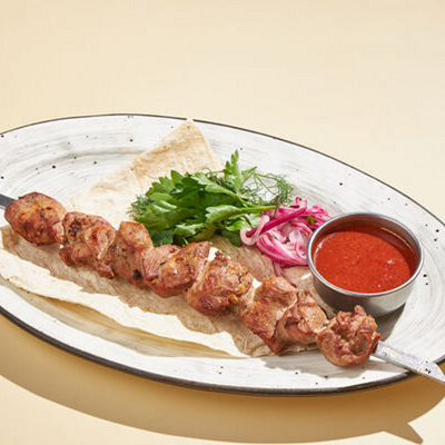 Шашлык из индейки в Plov Project по цене 620 ₽