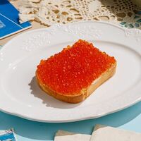 Бутерброд с красной икрой в ЛарисуВаннуХочу