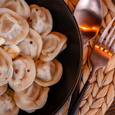 Пельмени индейка, 12 шт в Ручная лепка по цене 350 ₽