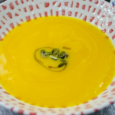 Крем-суп из тыквы в Барашка по цене 580 ₽