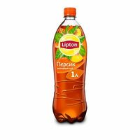 Чай Lipton чёрный с персиком в Донер самса номер 1