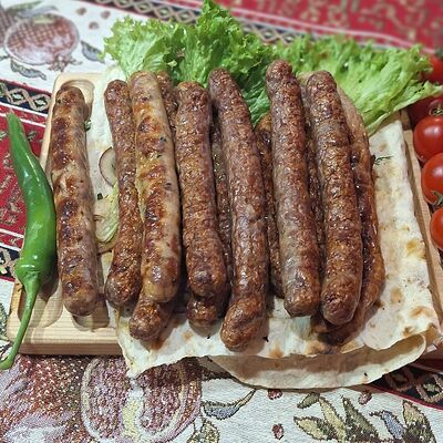 Колбаски на гриле кавказские в Огонь и дым по цене 300 ₽