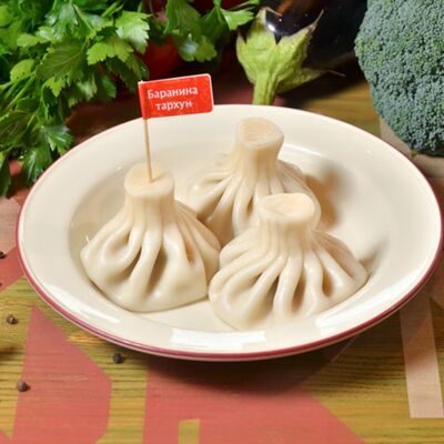 Хинкали из баранины в АйДаБаран по цене 550 ₽
