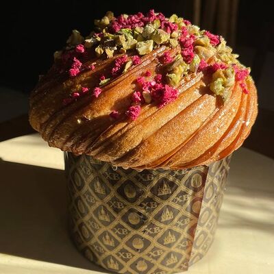 Кулич-крафин Фисташка-Малина в Панда по цене 790 ₽