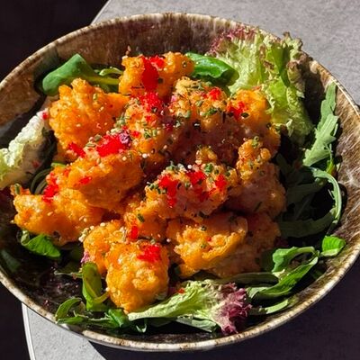 Креветки попкорн в Really bar по цене 900 ₽