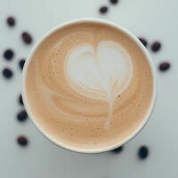 Капучино Лаванда-Инжир в NoNameCoffee