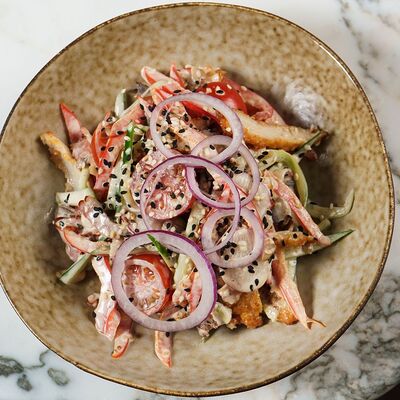 Шеф-салат Леопольд в Леопольд по цене 670 ₽