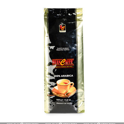 Кофе в зернах Arabica 100%, Biancaffe, Италия в Азбука Вкуса Экспресс Меню по цене 1170 ₽