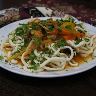 Лагман в FastШашлык и Хинкали по цене 350 ₽