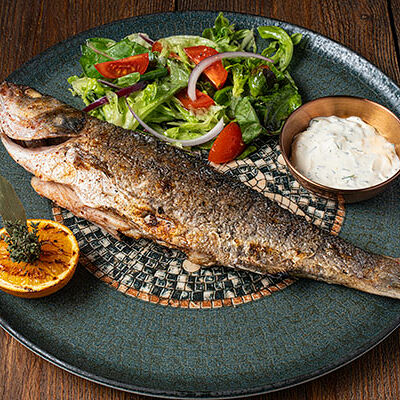 Сибас на гриле в Курагадиван по цене 990