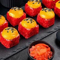 Запечённый ролл с креветкойв Bon appetit
