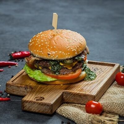 Бургер Чимичурри в Бургер удачи по цене 780 ₽