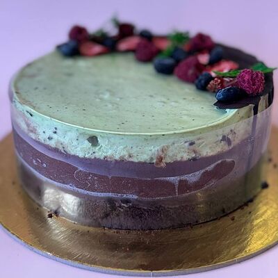 Торт-мороженое мята-шоколадв GelaTiAmo по цене 2900 ₽