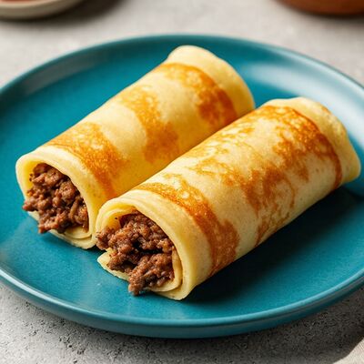 Блинчики с мясом в Тейват по цене 490 ₽