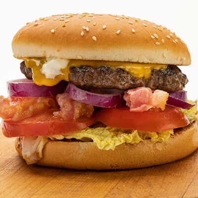 Room-бургер Beef & Bacon в Room-cafe по цене 710 ₽