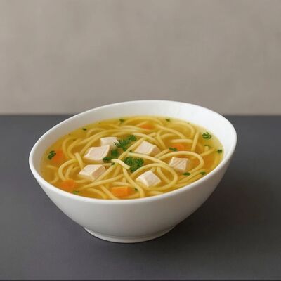 Суп-лапша куриная в СВОЯ КУХНЯ по цене 458 ₽