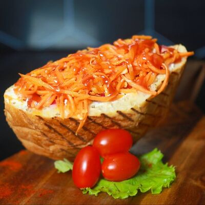 Шаверма с мангала Сырная Острая в WORLD MANGAL CLUB по цене 575 ₽