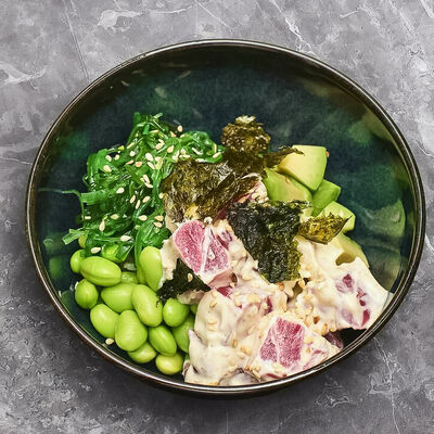 Поке с тунцом в Сушки на макушке по цене 560