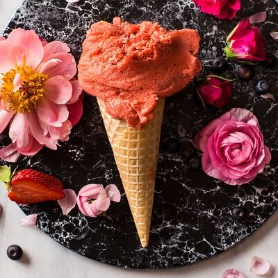 Джелато Сливочная Клубника в My Gelato по цене 780 ₽