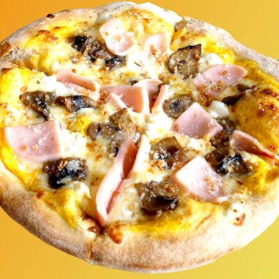 Ветчина с грибами в Pappa-Pizza по цене 465 ₽