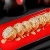 Gq эбби с королевской креветкой и авокадо темпура ролл в Fast Япония Premium Sushi по цене 640