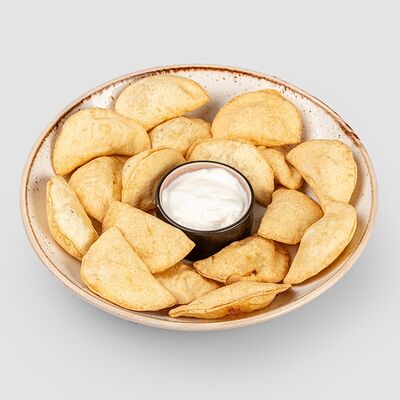 Вареники жареные с картошкой в УЗБЕЧКА N1 по цене 1986 ₸