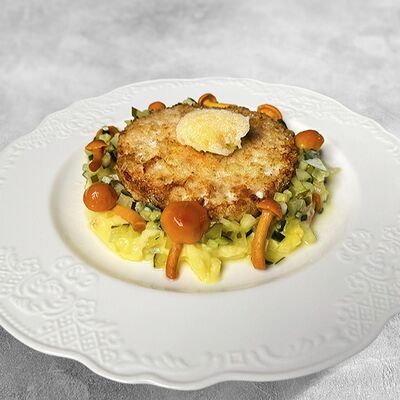 Котлета щучья с тартаром из огурцов в MaMa Mia по цене 756 ₽