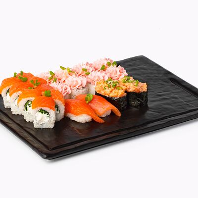 Сяке сет в Sakishi Rolls по цене 1800 ₽