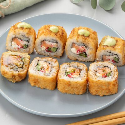 Ролл Лосось в темпуре в Сушишоп по цене 325