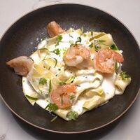 Паста сливочная с креветками в Сплетни by Anna Asti