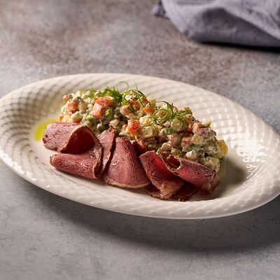 Оливье с пастрами в REGUL по цене 930 ₽