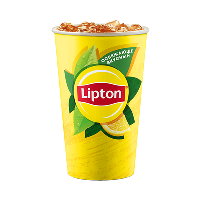 Чай Липтон со вкусом лимона 0,4Л в Rostic's по цене 117 ₽