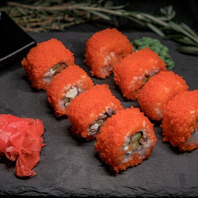 Калифорния с лососем в Суши роллы МОРС по цене 500 ₽