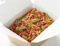 Вок с курицей в Вулкан