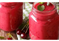 Смузи Вишня-миндальная корица в Имбирь