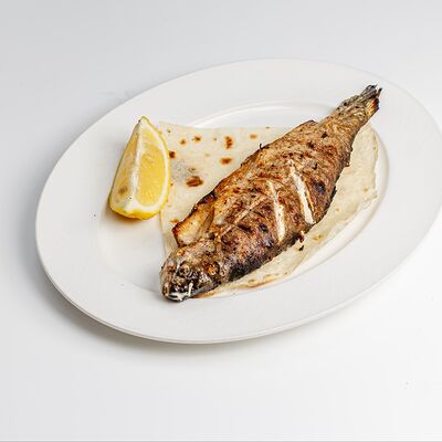 Шашлык из сибаса в Ривьера по цене 980 ₽