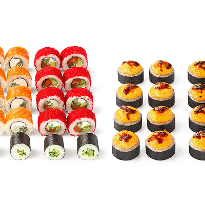 Шок Комбо: Суши Шок и Запечённый 3k в Сушишоп по цене 2116 ₽