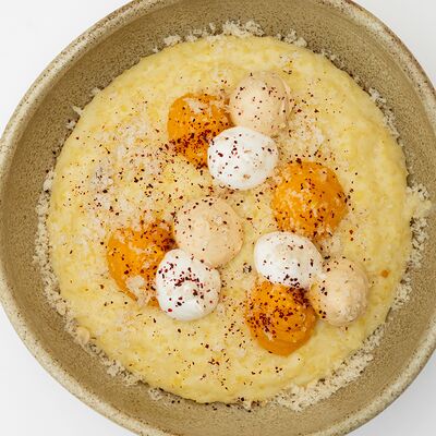 Пшённая каша с печёной тыквой в LULU COFFEE по цене 370 ₽