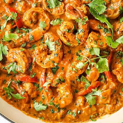 Креветки карри в Ceylon restaurantbar по цене 320 ₽