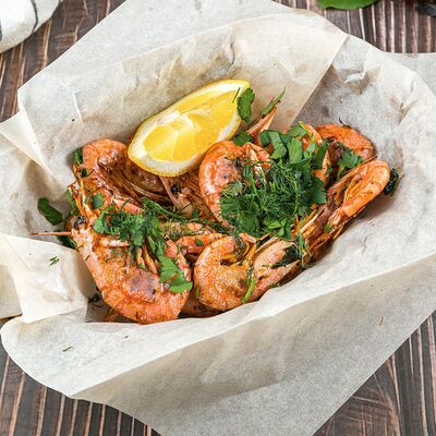 Креветки жаренные (Магадан) в Солянка Крафт Бар по цене 1161 ₽