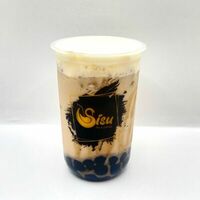 Молочный персик с крем-чизомв Sisu bubble tea