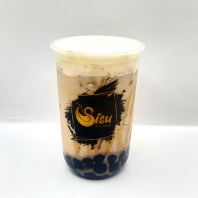 Молочный персик с крем-чизомв Sisu bubble tea по цене 599 ₽