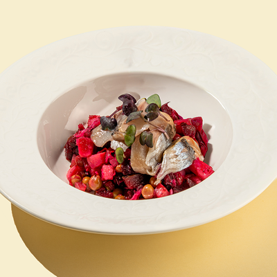 Салат Винегрет с сельдью в Сицилия по цене 520 ₽