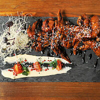 Крылышки в кисло-сладком соусе в Триумф