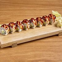 Ролл с крабом, угрем и авокадо 8 шт в Клёво