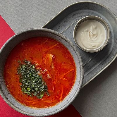 Щи с квашеной капустой в MARSALA по цене 380 ₽